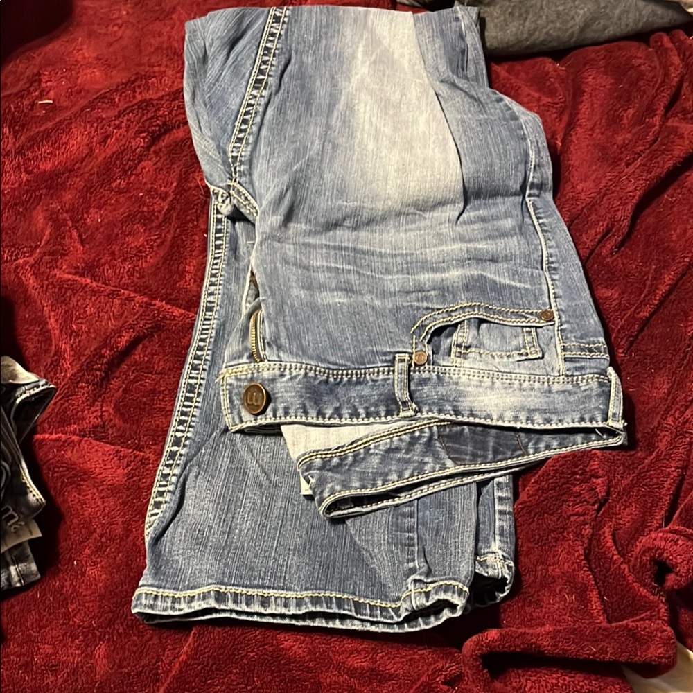 Maurices Blue Boot Cut Jeans Classic Style
